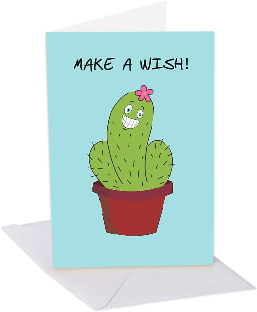 Celebrate with Birthday Cactus Puns
